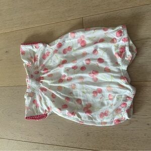 Isaac Mizrahi Cherry Print Baby Romper